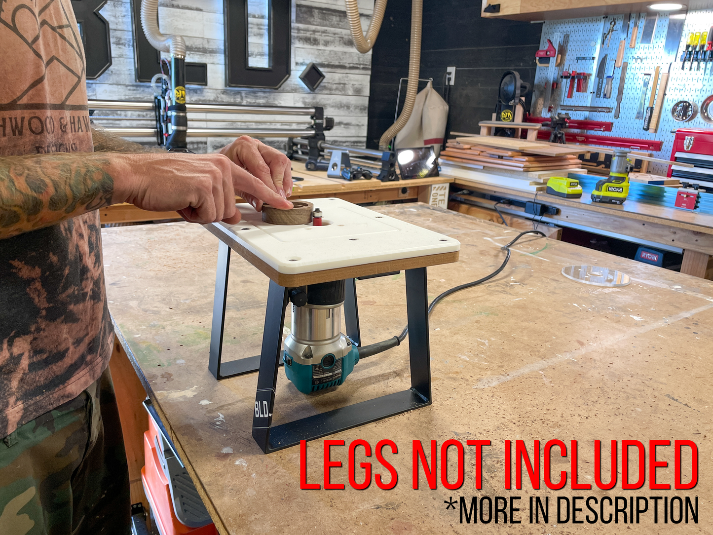 Mini Router Table Top - LEGS NOT INCLUDED